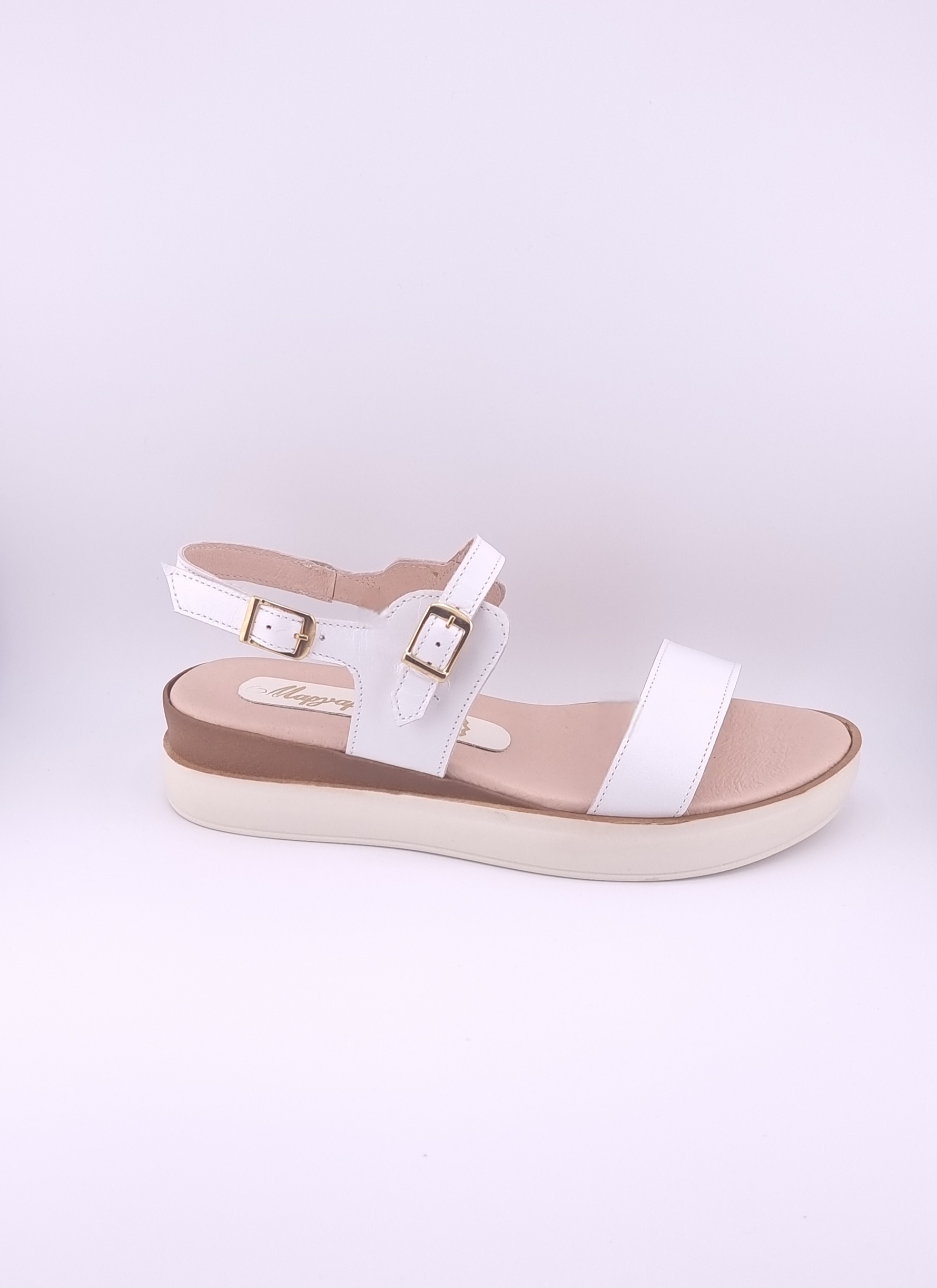 Florino White Γυναικείο Χειροποίητο Δερμάτινο Παπούτσι Ελληνικής Κατασκευής - Image 6